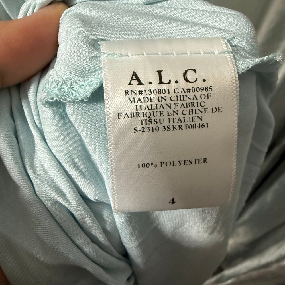 A.L.C. Moira Pleated Halter Maxi Dress - Picture 11 of 11
